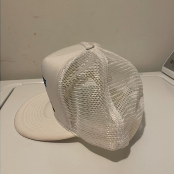 Vintage White Port-A-Lube Trucker Hat - Picture 3 of 3